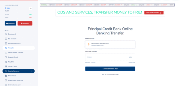 Bank 8 (With email notifications and IMF, COT & TAX transfer codes) - Image 4