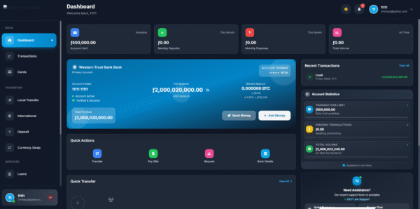 Bank 9 script with notifications, transfer codes, grants  and tax refunds - Image 2