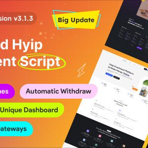 Hyip Rio v3.1.3 - Advanced Hyip Investment Scheme